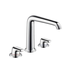Hansgrohe - Axor Bouroullec 3 lyukú mosdócsaptelep 170 leeresztőkar nélkül, fogantyúkkal