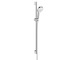 Hansgrohe - Croma Select S 1jet EcoSmart zuhanyszett 90 cm, fehér/króm