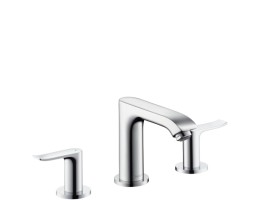 Hansgrohe - Metris 3 lyukú mosdócsaptelep 100 húzórudas lefolyógarnitúrával
