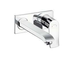 Hansgrohe - Metris Egykaros mosdócsaptelep falsík alatti szereléshez, 225 mm-es kifolyóval