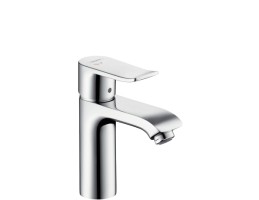 Hansgrohe - Metris Egykaros mosdócsaptelep 110 CoolStart húzórudas lefolyógarnitúrával