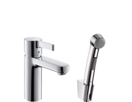 Hansgrohe - Metris S Bidette 1jet kézizuhany/ Metris S egykaros mosdócsaptelep készlet, 1,6 m
