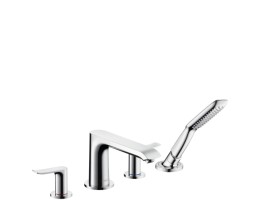 Hansgrohe - Metris 4 lyukú kádperemre szerelhető csaptelep