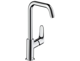 Hansgrohe - Focus Egykaros mosdócsaptelep 240 lefolyógarnitúra és 120°-os lengő kifolyó nélkül
