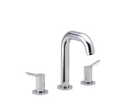 Hansgrohe - Focus S 3 lyukú mosdócsaptelep 140 húzórudas lefolyógarnitúrával