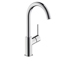 Hansgrohe - Talis Egykaros mosdócsaptelep 210 húzórudas lefolyógarnitúrával és 120°-ban forgatható lengő kifolyóval