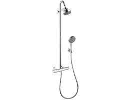 Hansgrohe - Axor Citterio M Showerpipe termosztáttal és 3jet fejzuhannyal