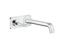 Hansgrohe - Axor Citterio E falsík alatti, egykaros fali mosdócsaptelep, dekorlappal