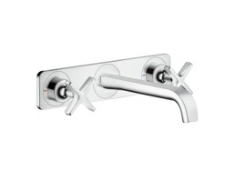 Hansgrohe - Axor Citterio E 3 lyukú mosdócsaptelep falsík alatti szereléshez, fali szereléshez