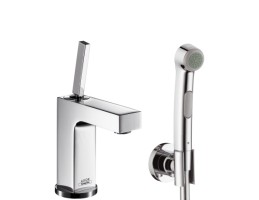 Hansgrohe - Axor Citterio Bidette készlet 1jet kézizuhany/ Axor Citterio egykaros mosdócsaptelep