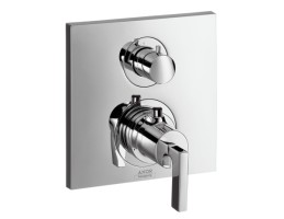 Hansgrohe - Axor Citterio Termosztát falsík alatti szereléshez elzáró- és váltószeleppel és emelőfogantyúval