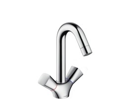 Hansgrohe - Logis Kétkaros mosdócsaptelep automata lefolyó-garnitúrával