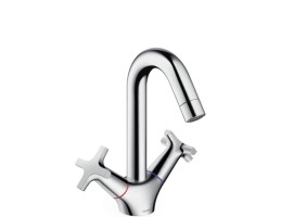 Hansgrohe - Logis Classic Kétkaros mosdócsaptelep automata lefolyó-garnitúrával