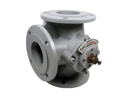 HONEYWELL DR40GLFA háromjáratú karimás keverőcsap DN40