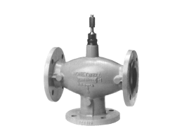 HONEYWELL Centra keverőszelep, háromjáratú, karimás, PN6, kvs=25, DN40