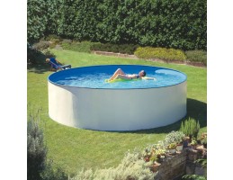 PONTAQUA Ecoplast 460 x 120 cm fémfalas medence