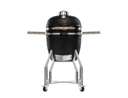 Kamado Chef 19 kerámia grill Black Dimple (rozsdamentes acél)