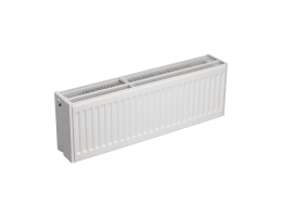 FixTrend szelepes radiátor, 6 pontos, szélső csatlakozású, jobbos/balos, 22V/300x1000mm