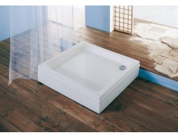 Kolpa San - Ska-D 90x80/O akril előlapos szögletes zuhanytálca