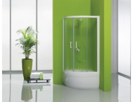 Kolpa San - SQ - LINE TKP 90 DIXIE fehér zuhanykabin chinchilla