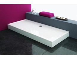 Kolpa San - Flamenco 160x80/O akril előlapos szögletes zuhanytálca