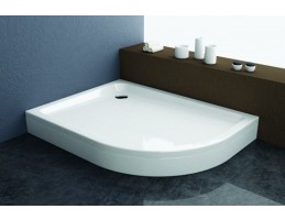 Kolpa San - Malur-D 120X90 beépíthető negyedköríves zuhanytálca