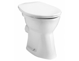 ALFÖLDI 4030 Bázis laposöblítésű hátsó WC, Easyplus, fehér