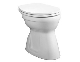ALFÖLDI 4037 Bázis laposöblítésű alsó kifolyású WC csésze, fehér