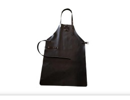 OFYR LEATHER APRON BLACK (BŐR KÖTÉNY)