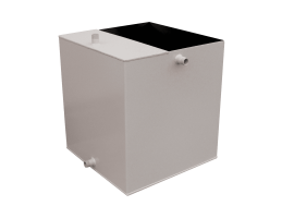 PEO T27/4 200 literes fém nyitott tágulási tartály