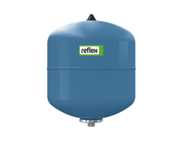 REFLEX DE 33 ivóvíz tartály (hidrofor), 33l, 3/4”, P0=4bar, 10bar, 50°C, kék