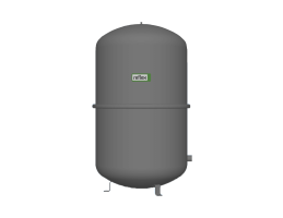 REFLEX N 140 fűtési zárt tágulási tartály, álló, 140l, 1”, P0=1.5bar, 6bar, 120°C, szürke