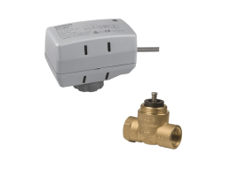 SIEMENS VVI46.25 zónaszelep 1” + SUA21/3 szelepmozgató motor csomag