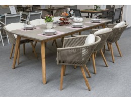Jati&Kebon - Ellie / John 6 személyes étkezőszett