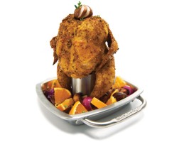 Broil King - Rozsdamentes csirkesütő tál